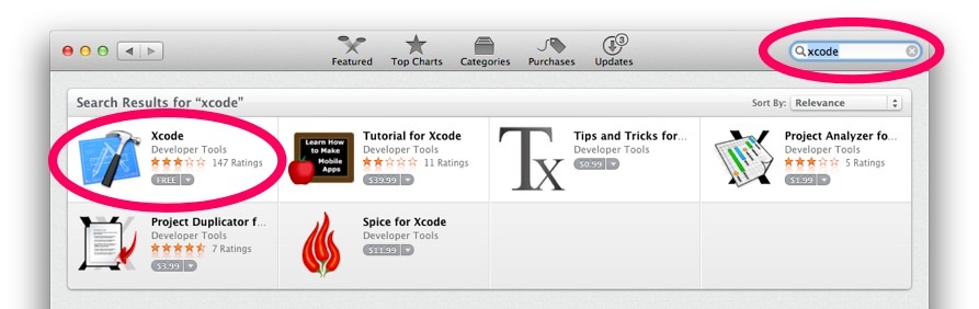 XCode in the App Store